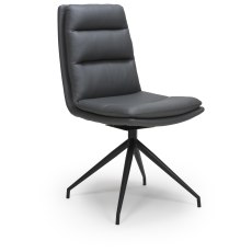 Nobo Swivel Dining Chair - Grey