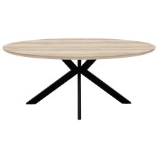 Manhattan 180cm Oval Table in Oak