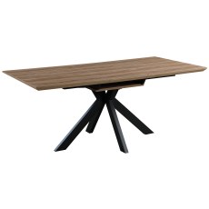 Manhattan Extending 140-180cm Dining Table in Light Walnut