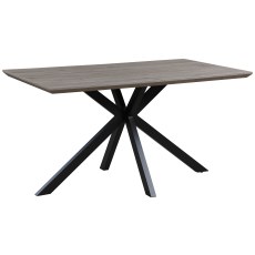 Manhattan 140cm Rectangular Table in Grey