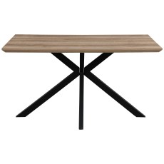 Manhattan 140cm Rectangular Table in Oak Manhattan 140cm Rectangular Table in Oak