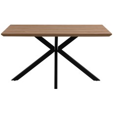 Manhattan 140cm Rectangular Table in Light Walnut Manhattan 140cm Rectangular Table in Light Walnut