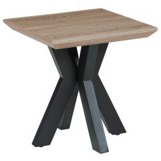 Manhattan 80cm End Table in Oak