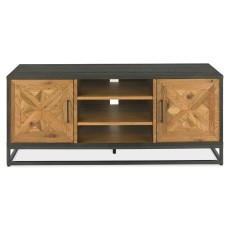 Indus Rustic Oak Entertainment Unit