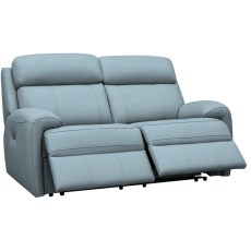 G Plan Hardy Leather 2 Seater Power Recliner with Headrest and Lumbar