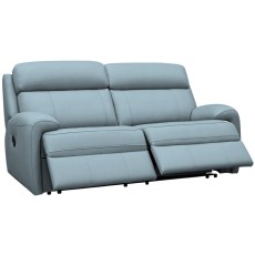 G Plan Hardy Leather 3 Seater Manual Recliner