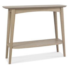 Dansk Scandi Oak Console With Shelf