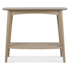 Dansk Scandi Oak Console With Shelf