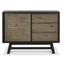 Camden Weathered Oak & Peppercorn Narrow Sideboard