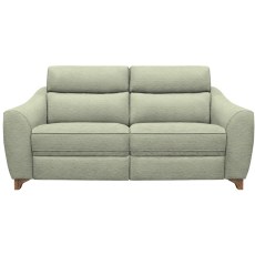 G Plan Monza Fabric 3 Seater Sofa with Wooden Feet