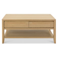 Bergen Oak Coffee Table with Drawer