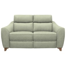 G Plan Monza Fabric 2 Seater Sofa with Wooden Feet