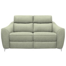 G Plan Monza Fabric 2 Seater Sofa with Metal Feet