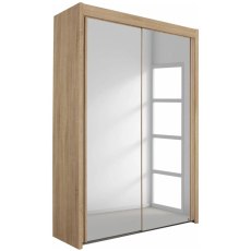 Rauch Imperial 151cm 2 Mirror Door Sliding Wardrobe