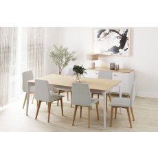 Vida Marlow 160-200cm Extending Dining Table
