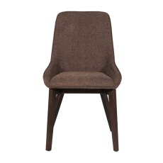Vida Axton Dining Chair - Brown (Pair)