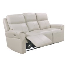 Vida Russo 3 Seater Electric Recliner - Stone