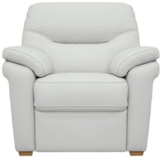 G Plan Seattle Leather Armchair with Wooden Feet G Plan Seattle Leather Armchair with Wooden Feet