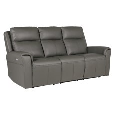 Russo 3 Seater Electric Recliner - Ash