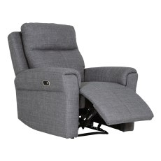 Russo Electric Recliner Chair - Charcoal Russo Electric Recliner Chair - Charcoal