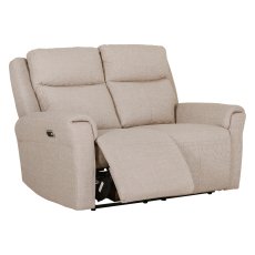 Russo 2 Seater Electric Recliner - Mushroom