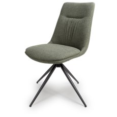 Boden Swivel Dining Chair in Sage