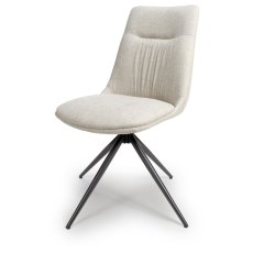 Boden Swivel Dining Chair in Natural