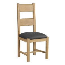 Delaney Dining Chair - Grey (Pair) Delaney Dining Chair - Grey (Pair)