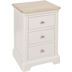 Ludlow Painted 3 Drawer Bedside