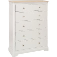 Ludlow Painted 2 Over 4 Drawer Chest