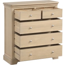Ludlow Oak 2 Over 3 Drawer Chest