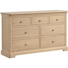 Ludlow Oak 3 Over 4 Drawer Chest