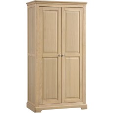 Ludlow Oak Double All Hanging Wardrobe