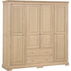 Ludlow Oak Quad Wardrobe