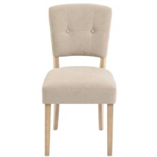 Ludlow Painted Oxford Dining Chair in Sand (Pair)