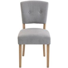 Ludlow Painted Oxford Dining Chair in Stone (Pair)