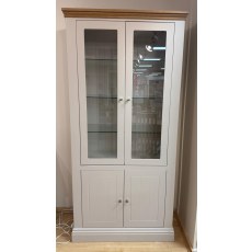 Hill & Hunter New England Deep 4 Door Half Glazed Display Cabinet