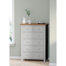 Dodford Painted 2 Over 4 Drawer Chest Dodford Painted 2 Over 4 Drawer Chest
