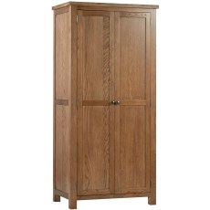 Dodford Rustic Oak Double Wardrobe