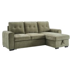 Toby Corner Sofa Bed - Sage Toby Corner Sofa Bed - Sage