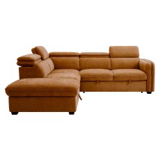 Roscoe Corner Sofa Bed - Rust Roscoe Corner Sofa Bed - Rust