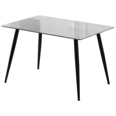 Argenta Dining Set - 120cm Table and 4 Chairs in Light Grey Argenta Dining Set - 120cm Table and 4 Chairs in Light Grey