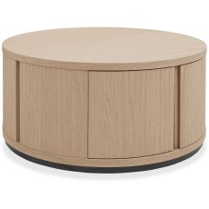 Vega Scandi Oak Round Coffee Table Vega Scandi Oak Round Coffee Table