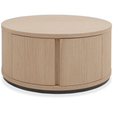 Vega Scandi Oak Round Coffee Table Vega Scandi Oak Round Coffee Table