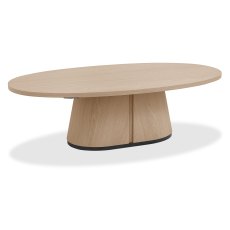 Vega Scandi Oak Oval Coffee Table Vega Scandi Oak Oval Coffee Table