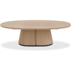 Vega Scandi Oak Oval Coffee Table Vega Scandi Oak Oval Coffee Table