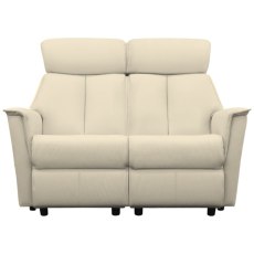 G Plan Kelson Leather 2 Seater Power Recliner Sofa with Headrest and Lumbar