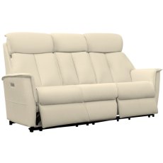 G Plan Kelson Leather 3 Seater Power Recliner Sofa with Headrest and Lumbar