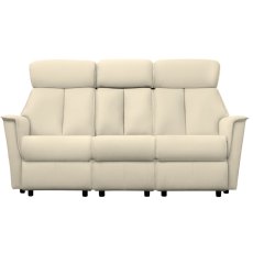 G Plan Kelson Leather 3 Seater Power Recliner Sofa with Headrest and Lumbar