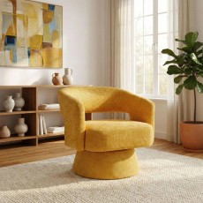 Orla Swivel Accent Chair - Ochre Orla Swivel Accent Chair - Ochre